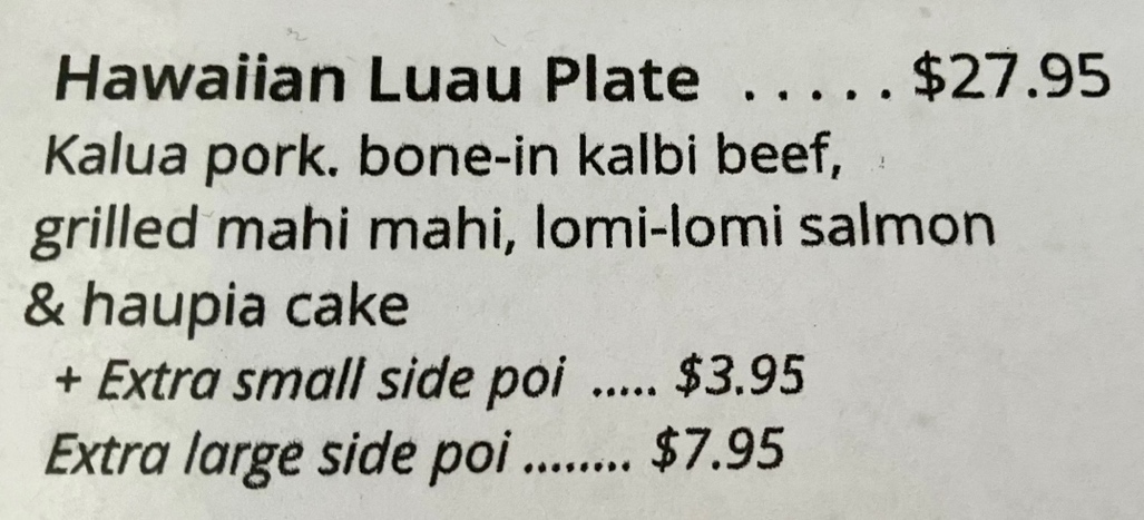 A close up of a menu

AI-generated content may be incorrect.